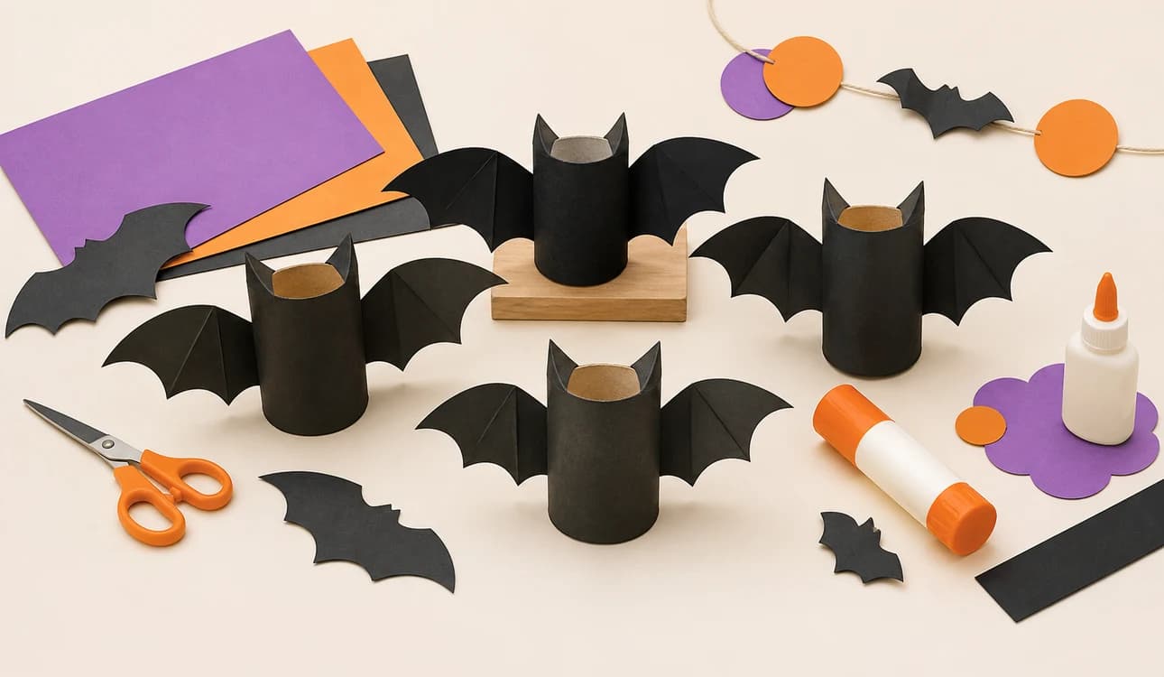 Chauves-souris en rouleaux